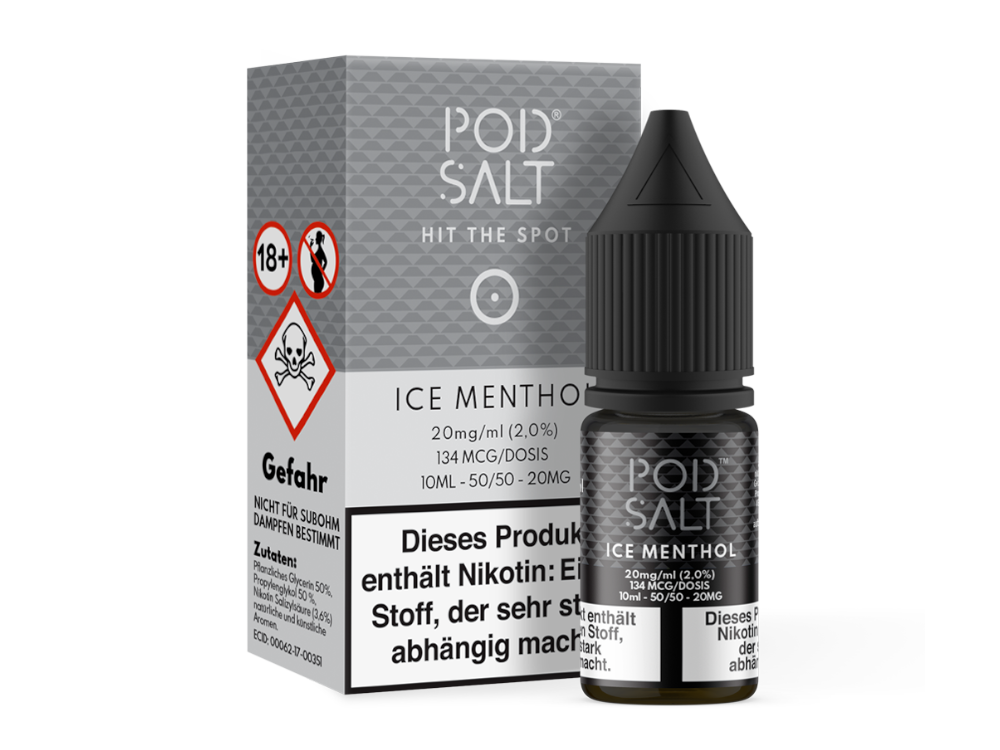 Pod Salt - Ice Menthol - Nikotinsalz Liquid Pod Salt - Ice Menthol - Nikotinsalz Liquid