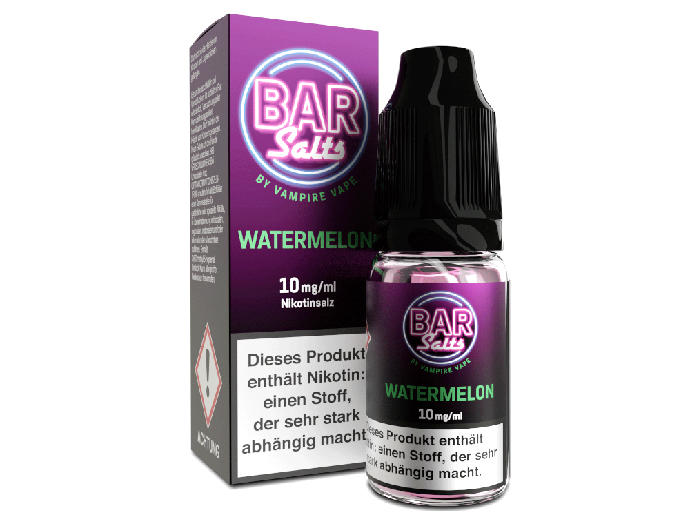 Vampire Vape - Bar Salts - Nikotinsalz Liquid - Watermelon Vampire Vape - Bar Salts - Nikotinsalz Liquid - Watermelon