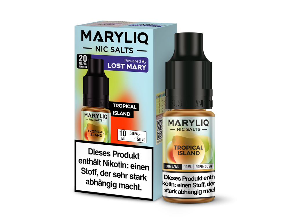 MARYLIQ - Nikotinsalz Liquid - Tropical Island MARYLIQ - Nikotinsalz Liquid - Tropical Island