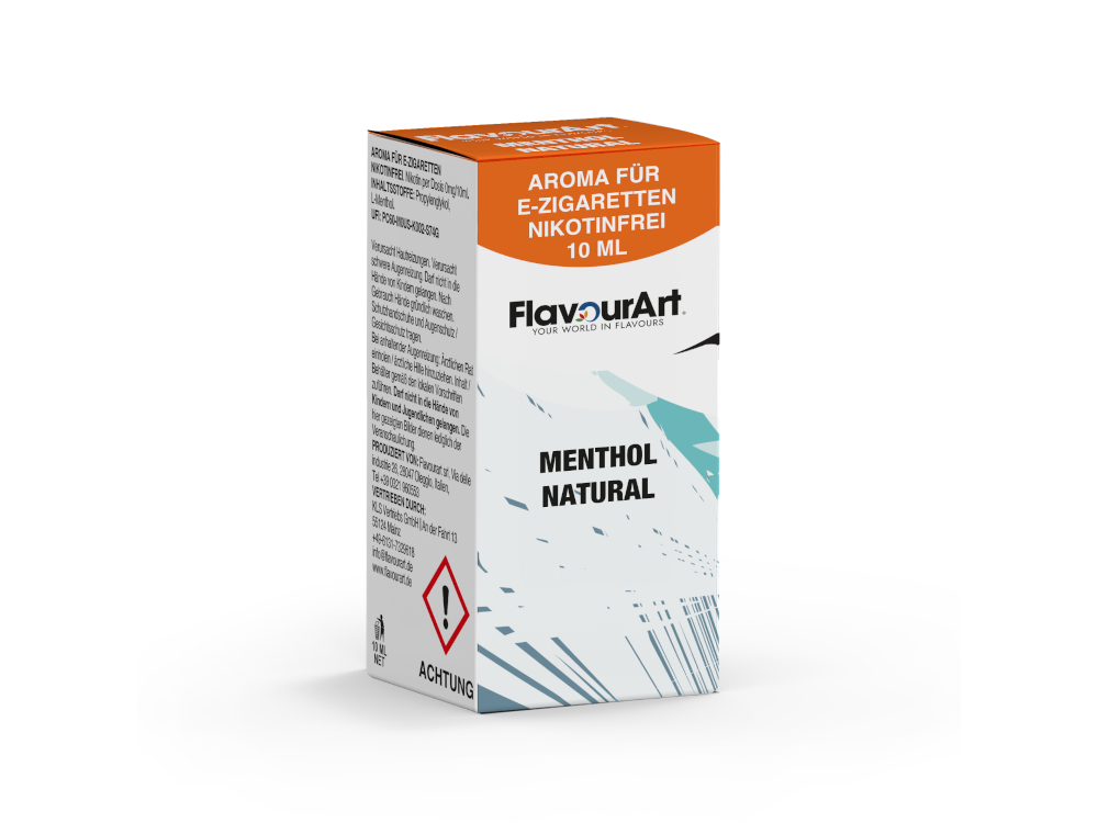 FlavourArt - Aromen 10 ml - Menthol Natural FlavourArt - Aromen 10 ml - Menthol Natural