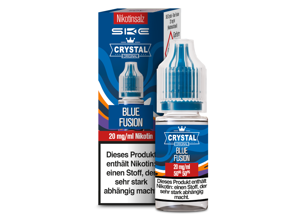 SKE - Crystal - Nikotinsalz Liquid - Blue Fusion SKE - Crystal - Nikotinsalz Liquid - Blue Fusion