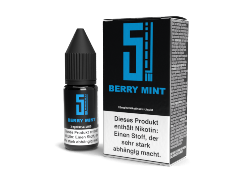 5EL - Berry Mint - Nikotinsalz Liquid 5EL - Berry Mint - Nikotinsalz Liquid