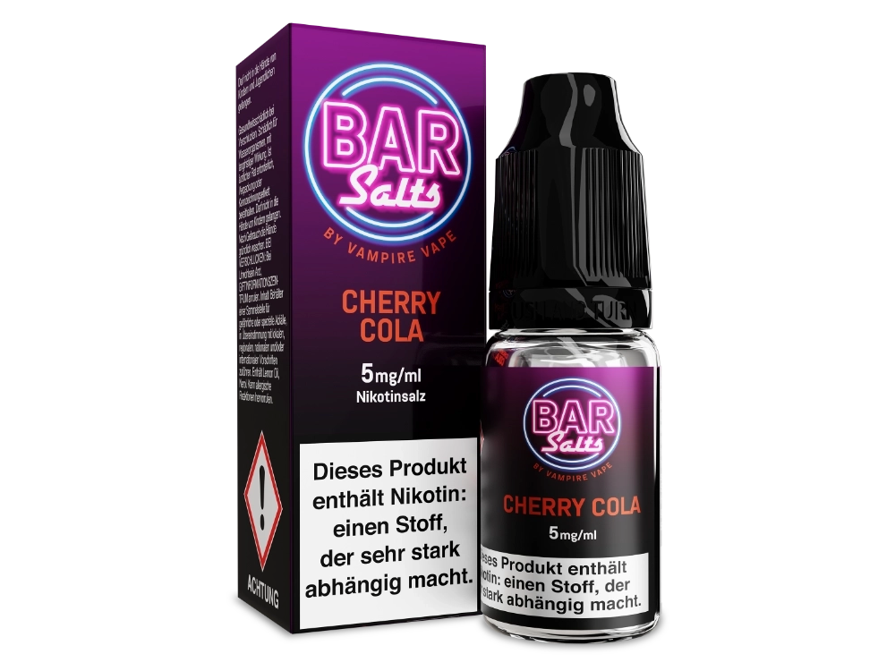Vampire Vape - Bar Salts - Nikotinsalz Liquid - Cherry Cola Vampire Vape - Bar Salts - Nikotinsalz Liquid - Cherry Cola