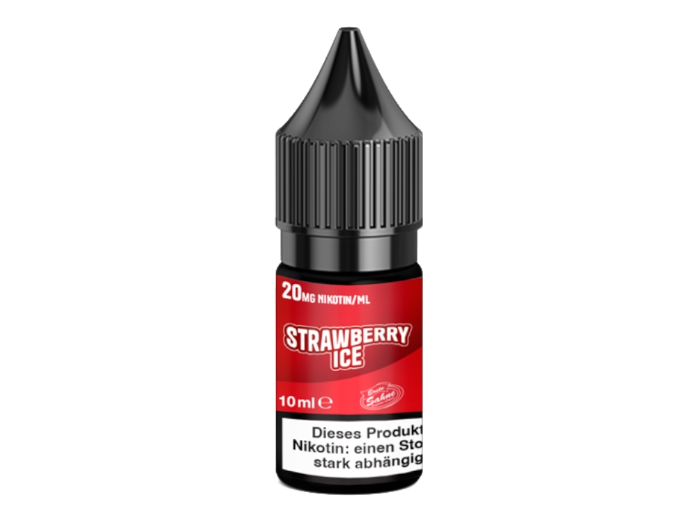 Erste Sahne - Strawberry Ice - Hybrid Nikotinsalz Liquid 20 mg/ml