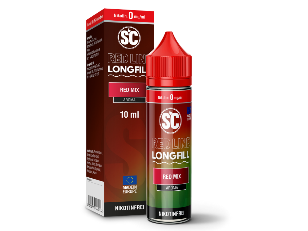 SC - Red Line Longfills 10 ml - Red Mix SC - Red Line Longfills 10 ml - Red Mix