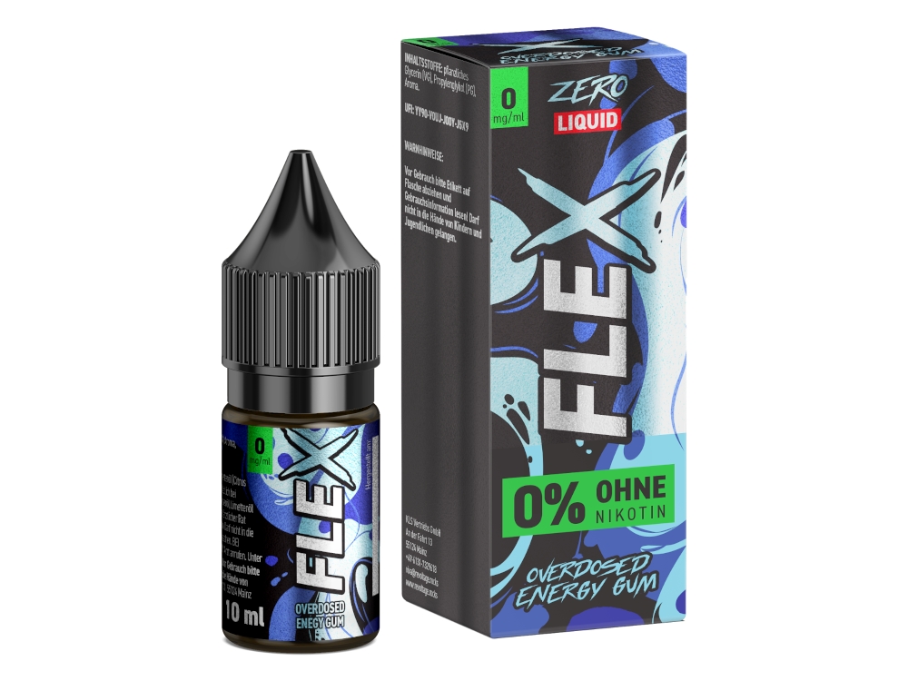 Revoltage - FLEX Nikotinsalz Liquid - Energy Gum Revoltage - FLEX Nikotinsalz Liquid - Energy Gum