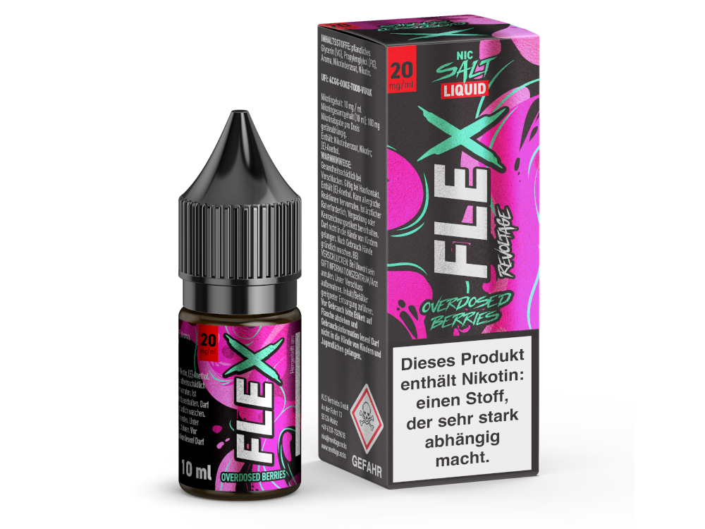 Revoltage - FLEX Nikotinsalz Liquid - Berries Revoltage - FLEX Nikotinsalz Liquid - Berries