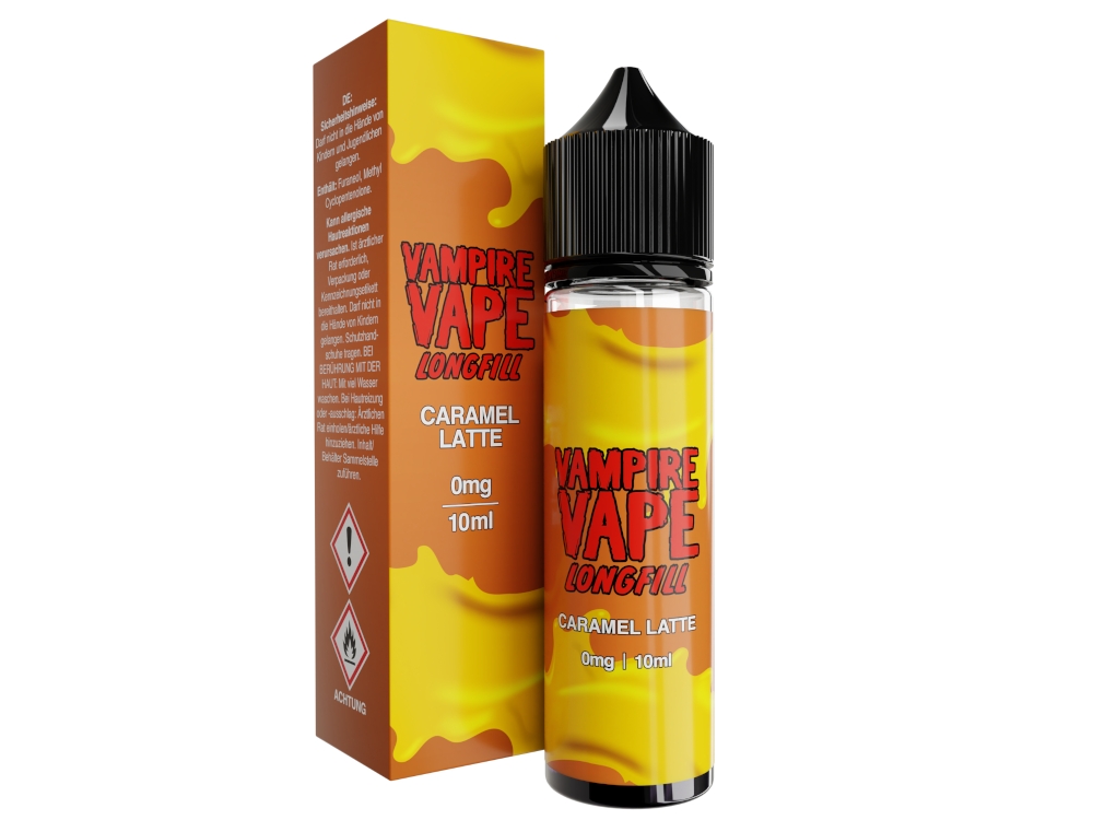 Vampire Vape - Dessert Collection - Aroma 10 ml - Caramel Latte Vampire Vape - Dessert Collection - Aroma 10 ml - Caramel Latte