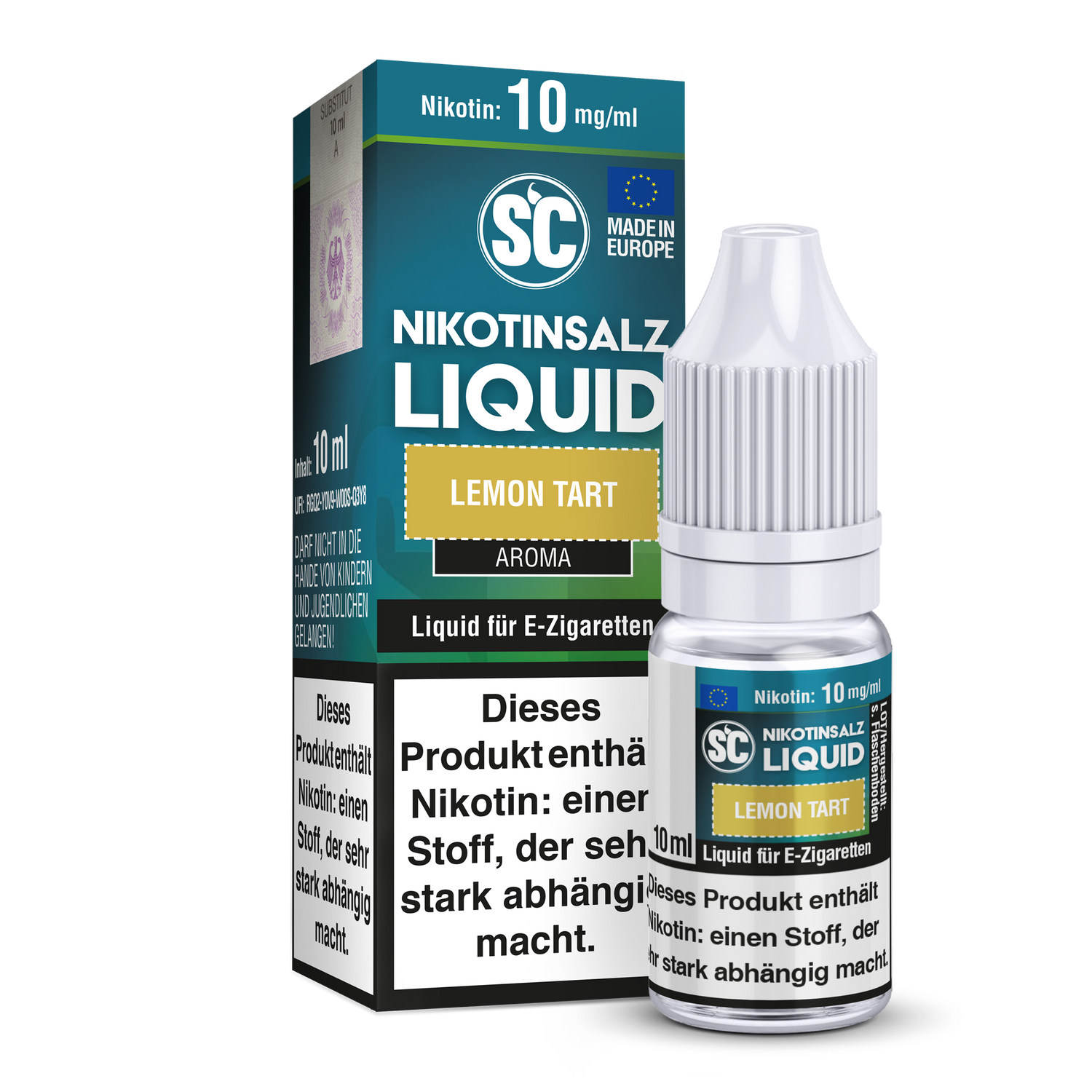 SC - Lemon Tart - Nikotinsalz Liquid SC - Lemon Tart - Nikotinsalz Liquid