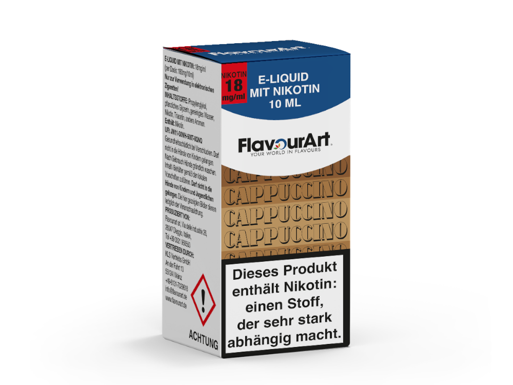 FlavourArt - E-Zigaretten Liquid - Cappuccino