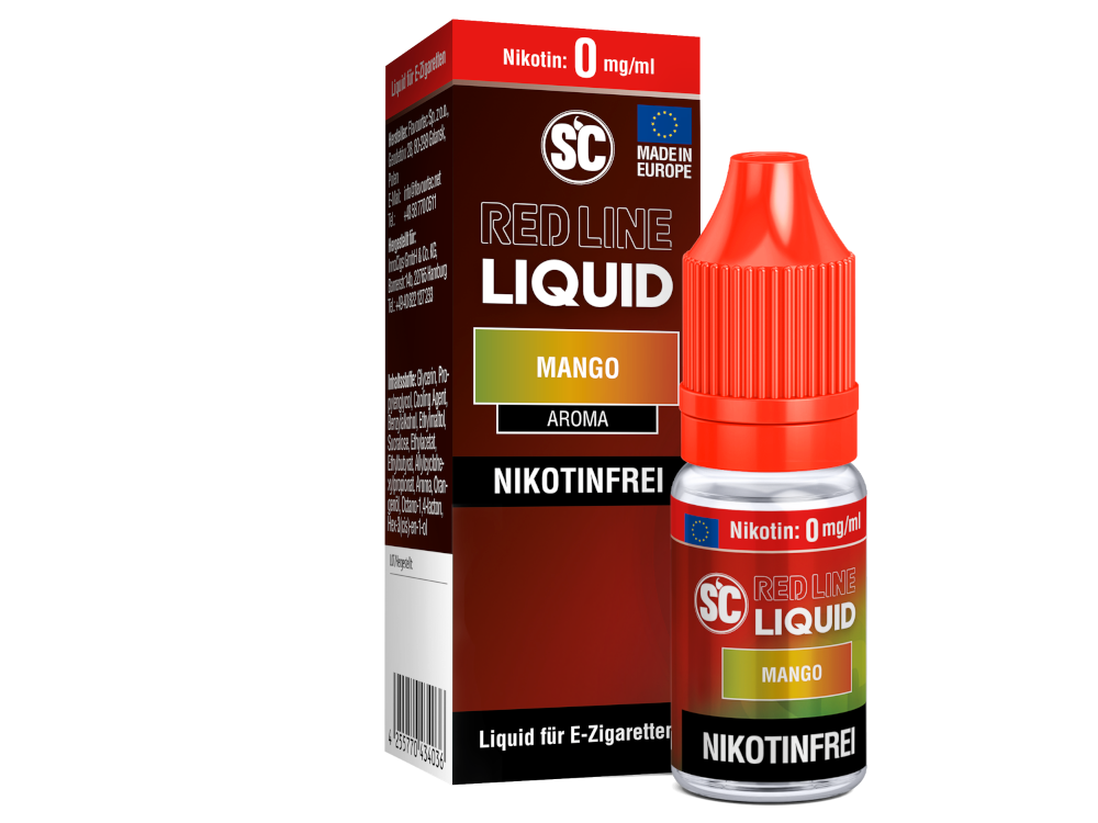 SC - Red Line - Mango - Nikotinsalz Liquid SC - Red Line - Mango - Nikotinsalz Liquid