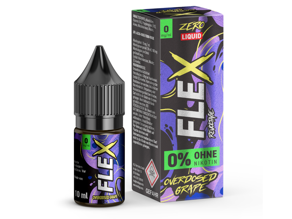 Revoltage - FLEX Nikotinsalz Liquid - Grape Revoltage - FLEX Nikotinsalz Liquid - Grape