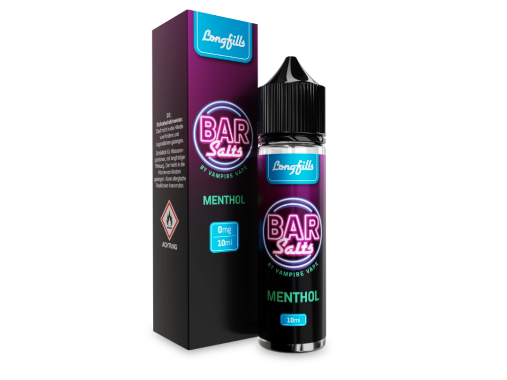Vampire Vape - Bar Salts - Longfills 10 ml - Menthol Vampire Vape - Bar Salts - Longfills 10 ml - Menthol