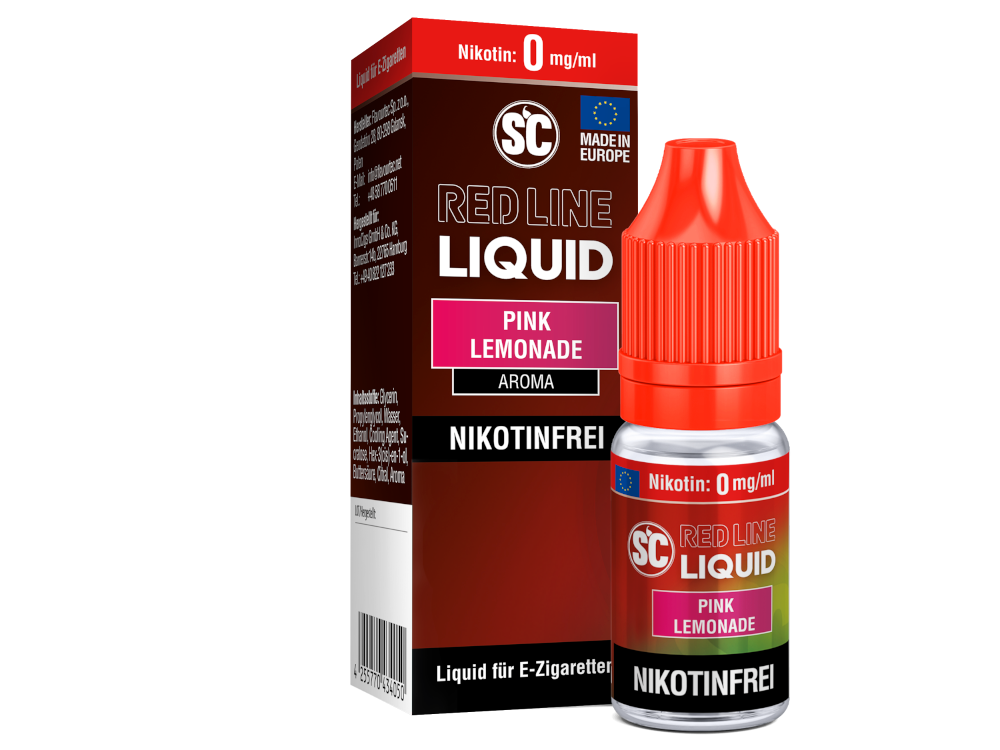 SC - Red Line - Pink Lemonade - Nikotinsalz Liquid SC - Red Line - Pink Lemonade - Nikotinsalz Liquid
