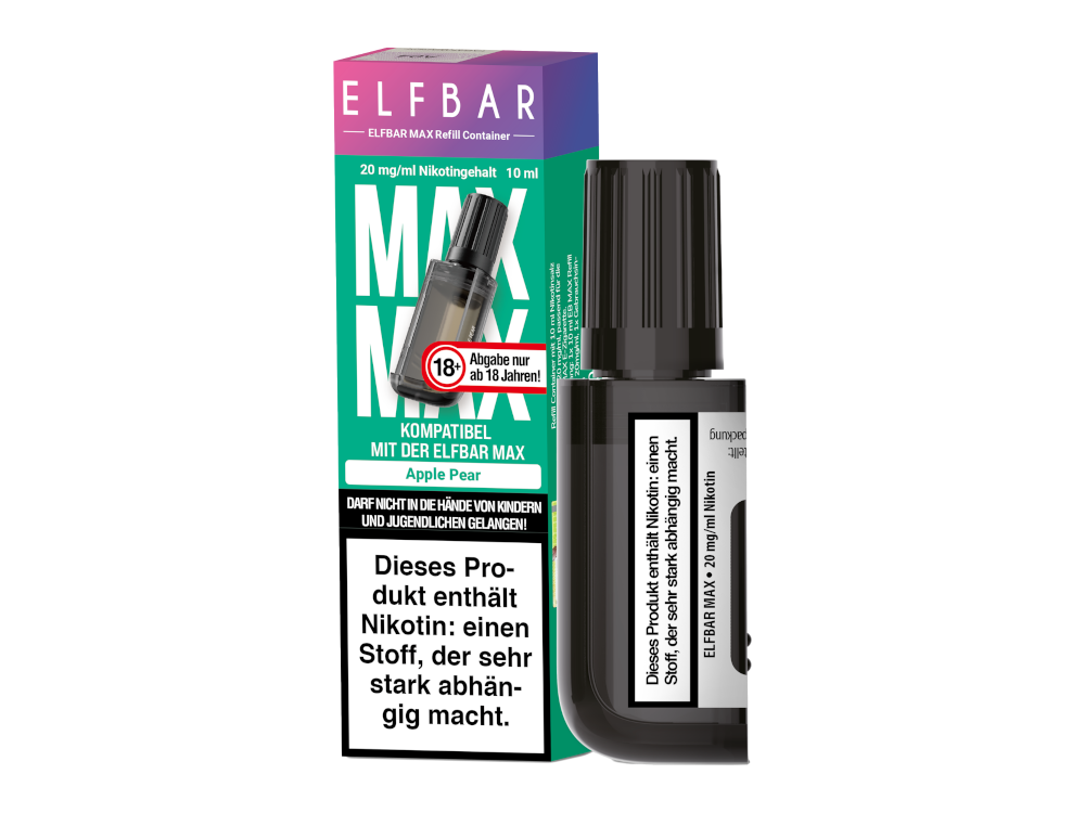 Elfbar - Max Refill Container - Apple Pear Elfbar - Max Refill Container - Apple Pear