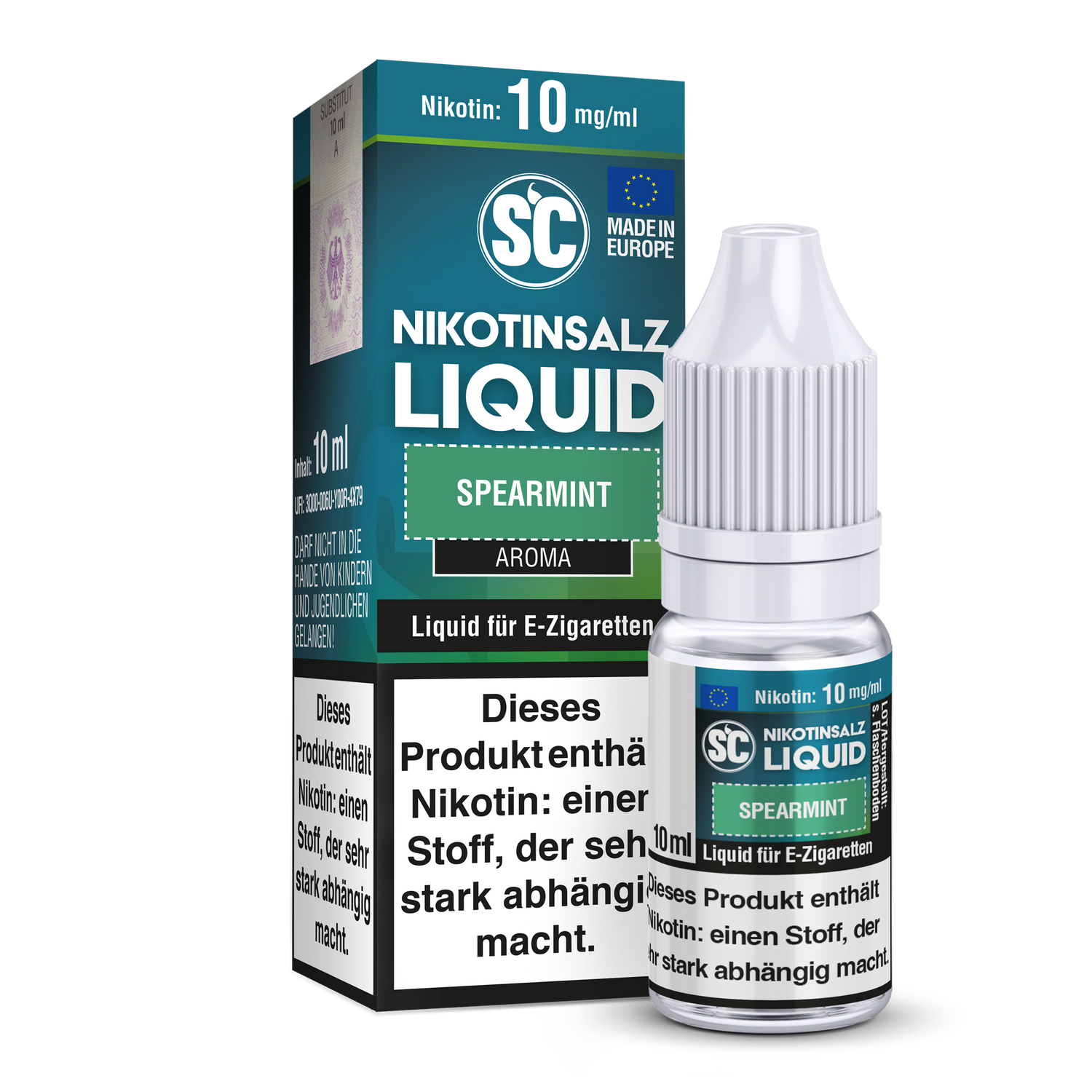 SC - Spearmint - Nikotinsalz Liquid SC - Spearmint - Nikotinsalz Liquid