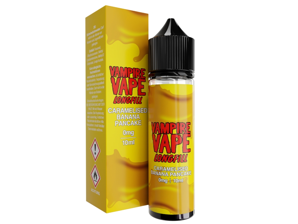 Vampire Vape - Dessert Collection - Aroma 10 ml - Caramelised Banana Pancake Vampire Vape - Dessert Collection - Aroma 10 ml - Caramelised Banana Pancake