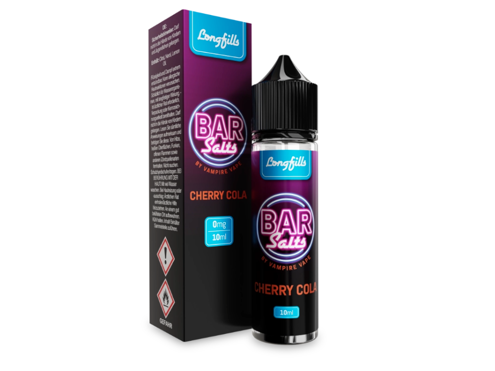 Vampire Vape - Bar Salts - Longfills 10 ml - Cherry Cola Vampire Vape - Bar Salts - Longfills 10 ml - Cherry Cola