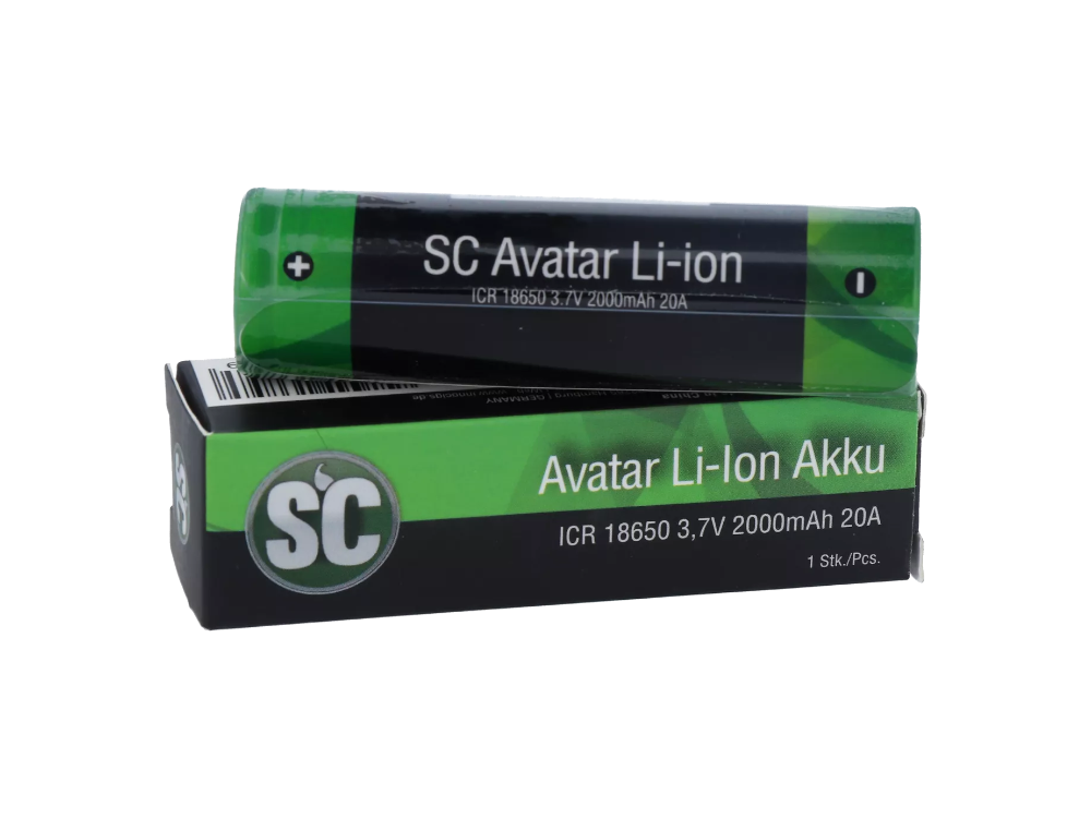 SC 18650er Akku 2000 mAh - 3,7 V SC 18650er Akku 2000 mAh - 3,7 V