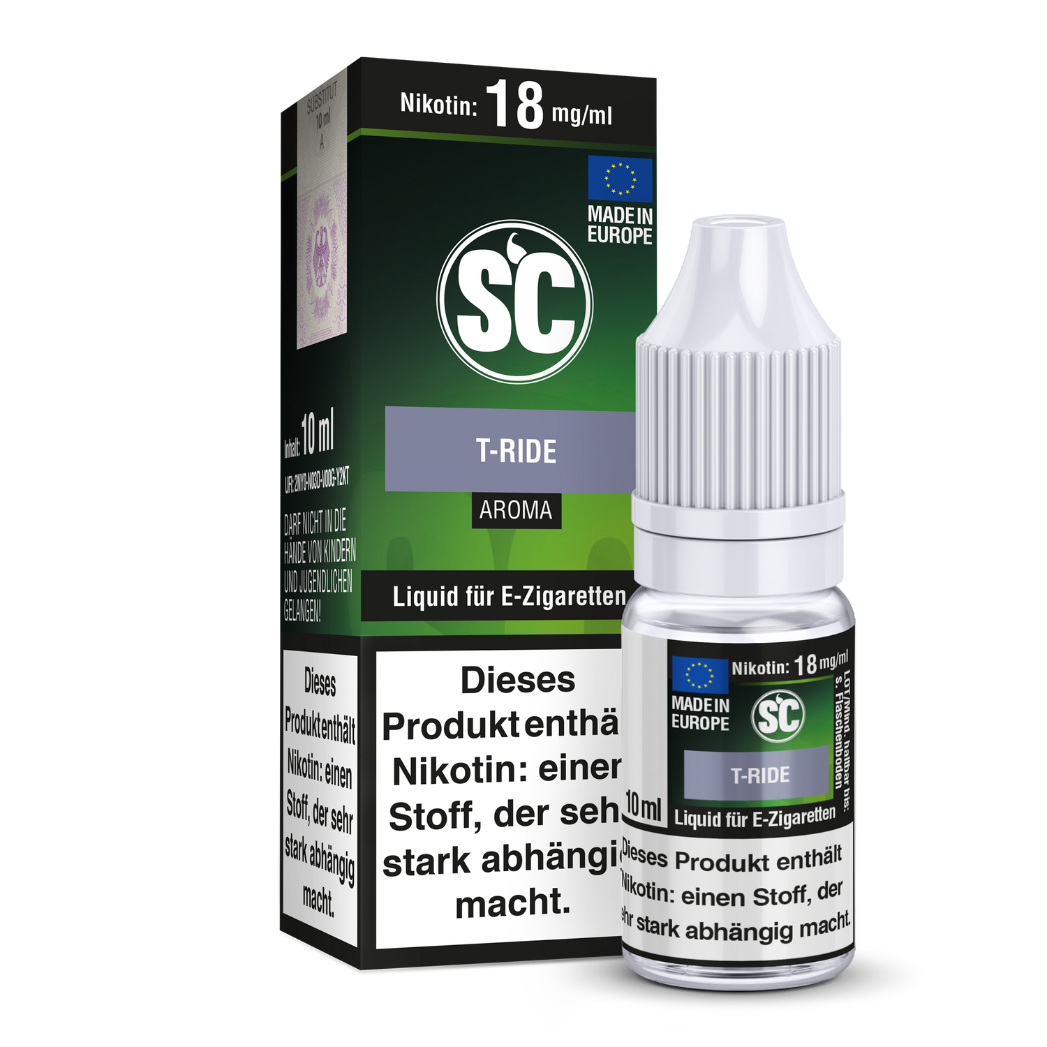 T-Ride E-Zigaretten Liquid T-Ride E-Zigaretten Liquid