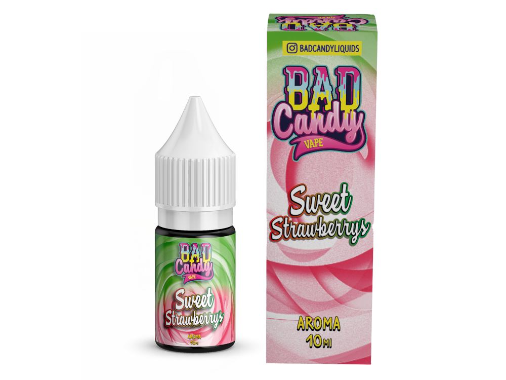 Bad Candy Liquids - Aromen 10 ml - Sweet Strawberry Bad Candy Liquids - Aromen 10 ml - Sweet Strawberry