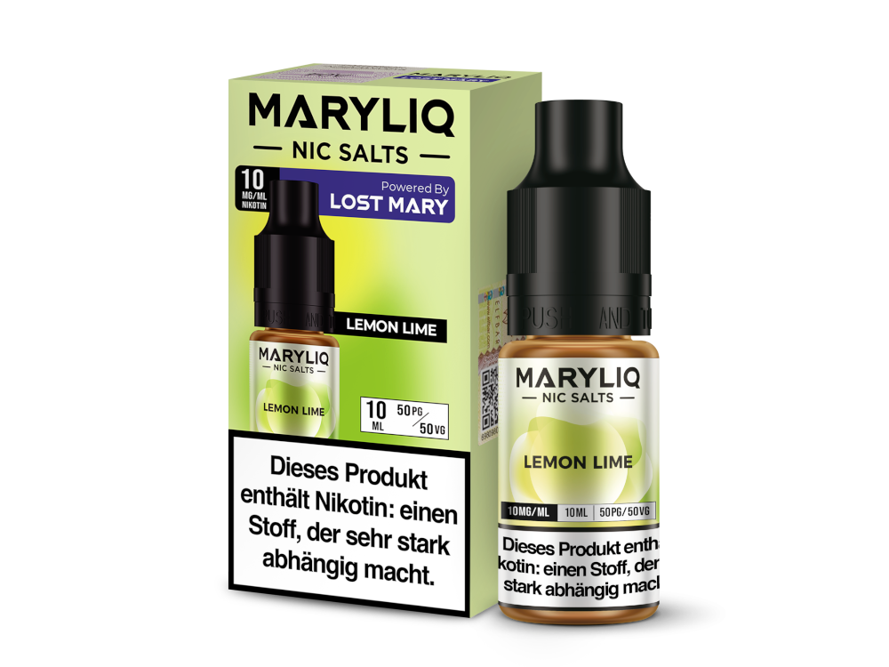 MARYLIQ - Nikotinsalz Liquid - Lemon Lime MARYLIQ - Nikotinsalz Liquid - Lemon Lime