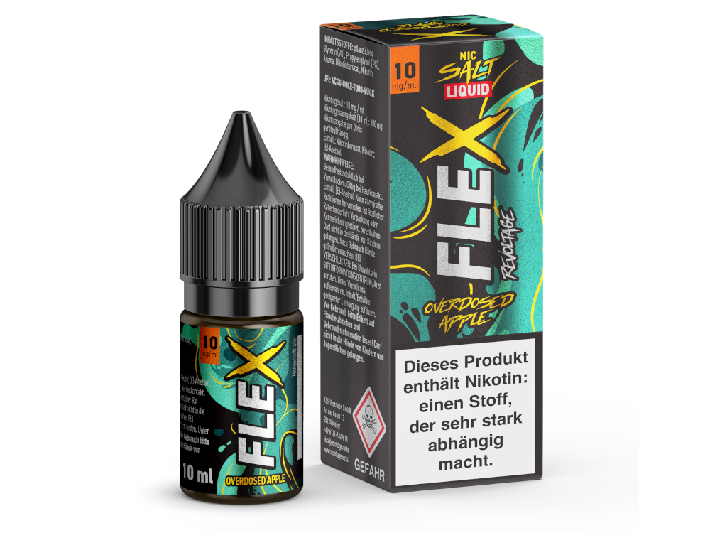 Revoltage - FLEX Nikotinsalz Liquid - Apple Revoltage - FLEX Nikotinsalz Liquid - Apple
