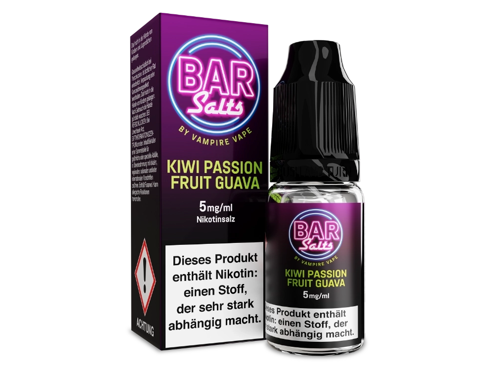 Vampire Vape - Bar Salts - Nikotinsalz Liquid - Kiwi Passion Fruit Guava Vampire Vape - Bar Salts - Nikotinsalz Liquid - Kiwi Passion Fruit Guava