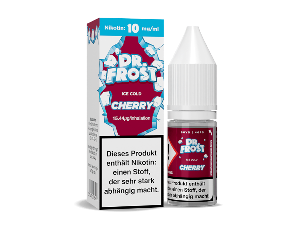 Dr. Frost - Ice Cold - Nikotinsalz Liquid - Cherry Dr. Frost - Ice Cold - Nikotinsalz Liquid - Cherry
