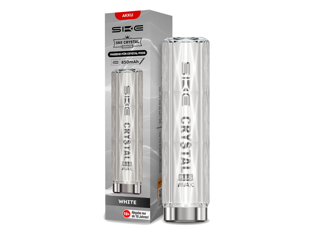SKE - Crystal Plus MAX Akku 850 mAh SKE - Crystal Plus MAX Akku 850 mAh
