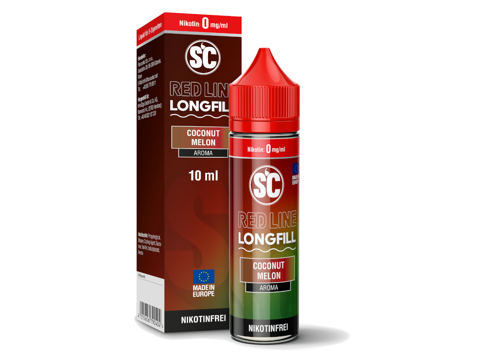 SC - Red Line Longfills 10 ml - Coconut Melon SC - Red Line Longfills 10 ml - Coconut Melon