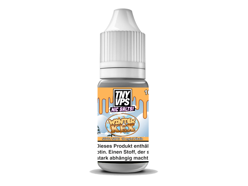 TNYVPS - Nikotinsalz Liquid - Winter Kex TNYVPS - Nikotinsalz Liquid - Winter Kex
