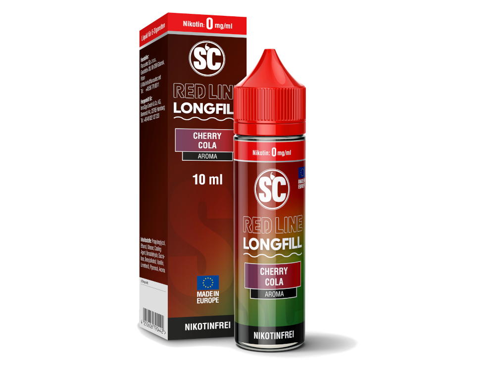SC - Red Line Longfills 10 ml - Cherry Cola SC - Red Line Longfills 10 ml - Cherry Cola