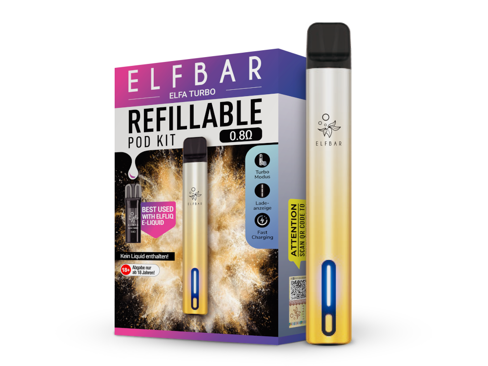 Elfbar - Elfa Turbo E-Zigaretten Set Elfbar - Elfa Turbo E-Zigaretten Set