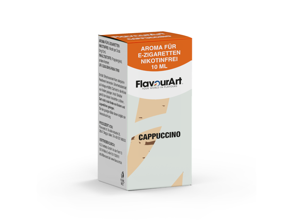 FlavourArt - Aromen 10 ml - Cappuccino FlavourArt - Aromen 10 ml - Cappuccino