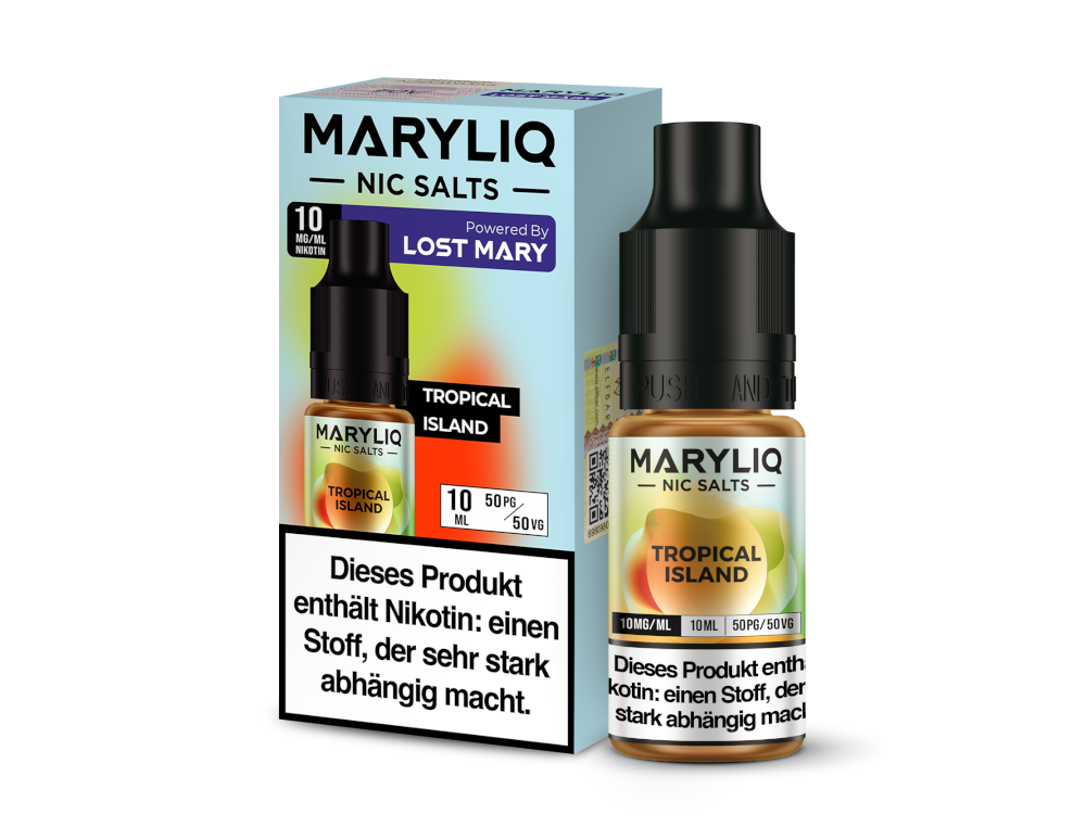 MARYLIQ - Nikotinsalz Liquid - Tropical Island MARYLIQ - Nikotinsalz Liquid - Tropical Island