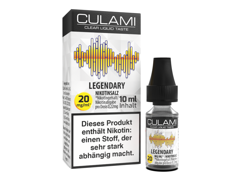 Culami - Nikotinsalz Liquid - Legendary Culami - Nikotinsalz Liquid - Legendary