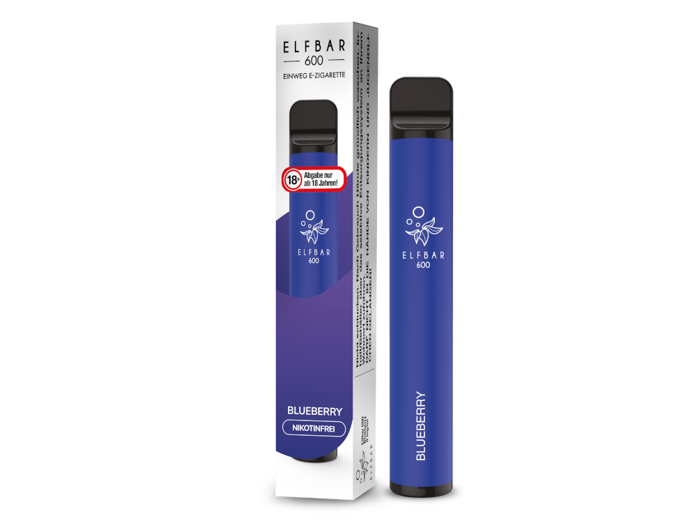 Elfbar 600 Einweg E-Zigarette - Blueberry
