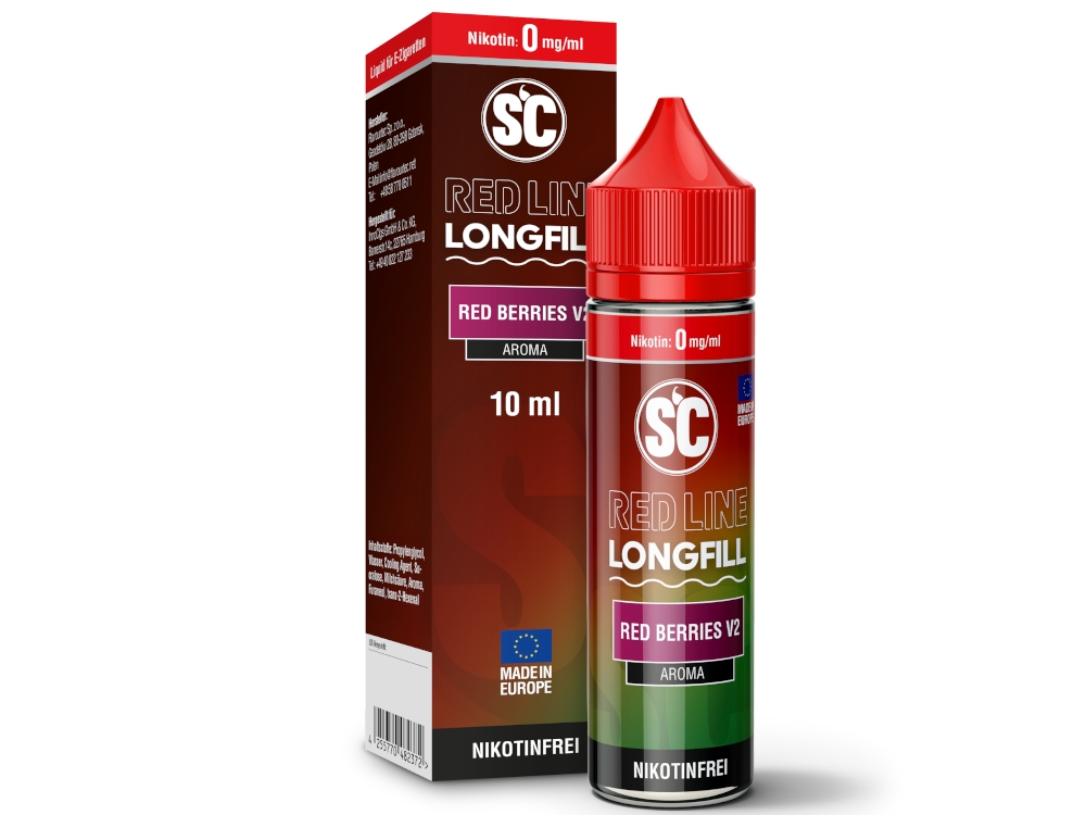 SC - Red Line Longfills 10 ml - Red Berries V2 SC - Red Line Longfills 10 ml - Red Berries V2